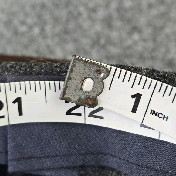 Rare Vintage‎ J.Crew Union Made Wool Patchwork Cap USA 6-Panel Hat Sz M 22" - Picture 9 of 9